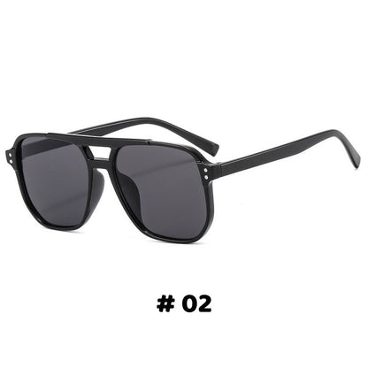 Unisex solglasögon med UV-skydd och modernt mode