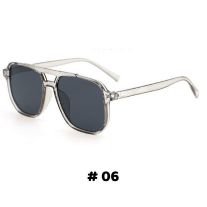 Unisex solglasögon med UV-skydd och modernt mode