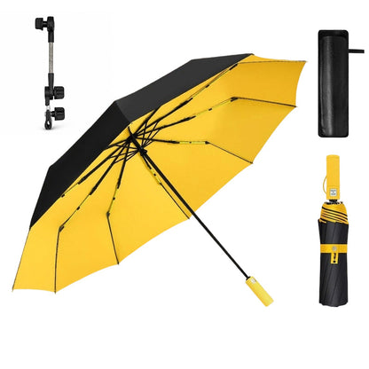 ⏰Stort Automatiskt Sol- & Regnskydd Paraply 125cm