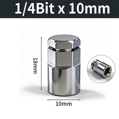 🔧 2026 Rea — Över 23 700 Sålda! 🔩 CR-V Stål Skrallnyckel Adapter Hylsomvandlare Set