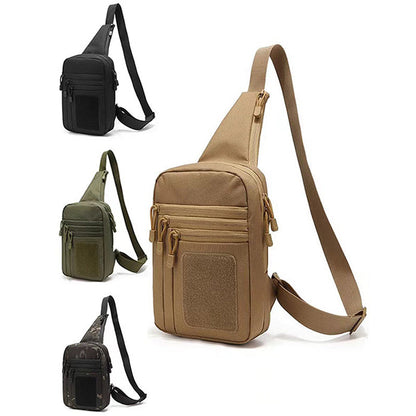 Multifunktionell Utomhus Vattentät Crossbody Bröstväska