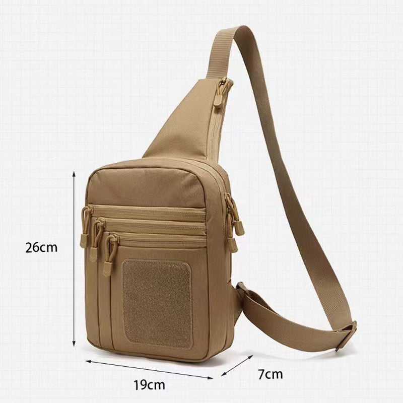 Multifunktionell Utomhus Vattentät Crossbody Bröstväska