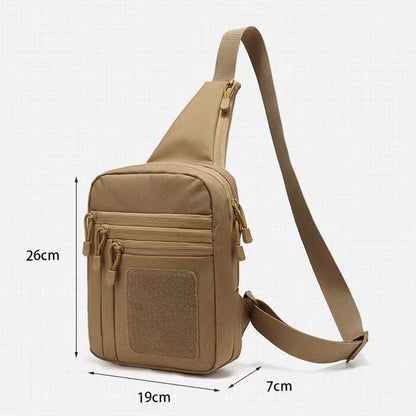 Multifunktionell Utomhus Vattentät Crossbody Bröstväska