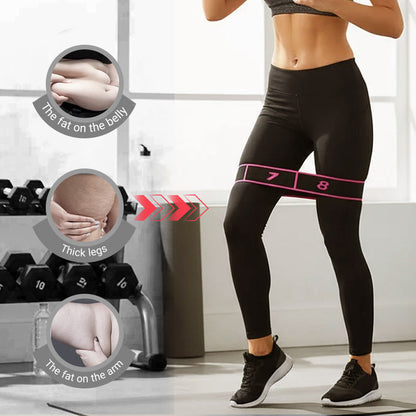 🧘 50 % RABATT NU! 💪 Stretch- & Yogaband med 8 Greppöglor – Förbättra Rörlighet, Balans & Flexibilitet ✨