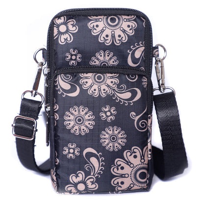 Tryckt Sport Armband & Crossbody Väska