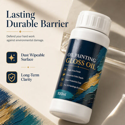 🎨 TIDSBEGRÄNSAD 49% RABATT! 💧 Gloss Boost Målarfernissa – Högglansig finish, UV-beständig & enkel att applicera – Skyddar & förhöjer ditt konstverk eller hantverk 🖌️