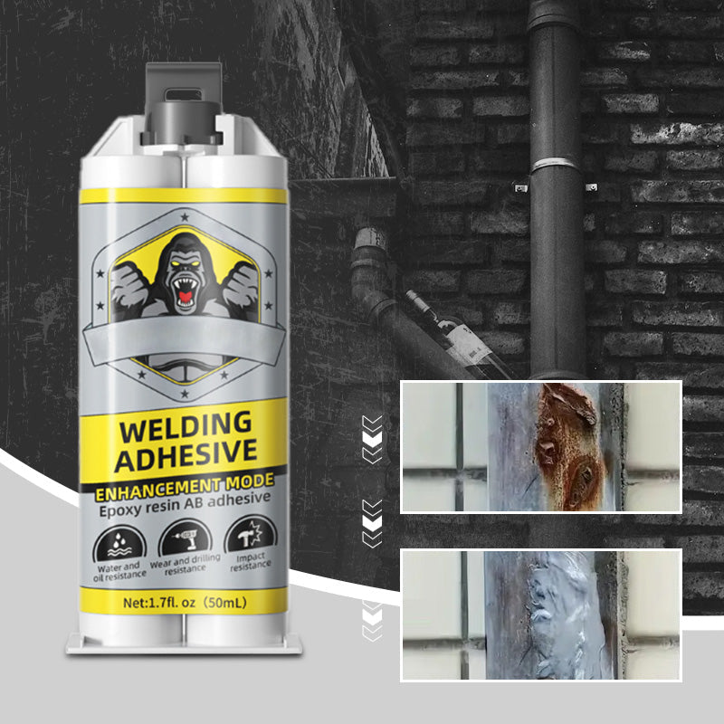 🔧 50% RABATT NU! Hållbart reparationssvetslim för metall – ersätter svetsning, vatten- & korrosionsbeständigt – perfekt för motorer, rör och maskiner 🛠️✨
