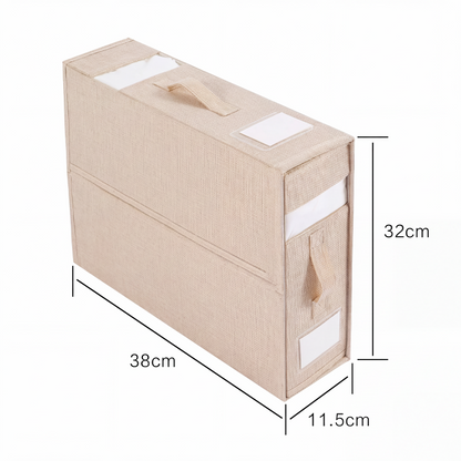 Perfekt present – Vikbar organiserare för lakan-set