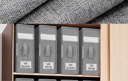 Perfekt present – Vikbar organiserare för lakan-set