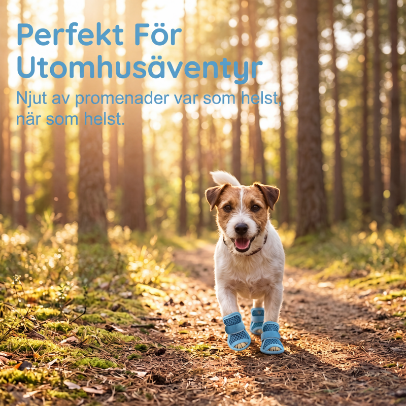 🔥 Sista dagen specialpris💥⚡Lätta halkfria hundstövlar i nät ☀️🐶 | För alla underlag inomhus och utomhus🐾