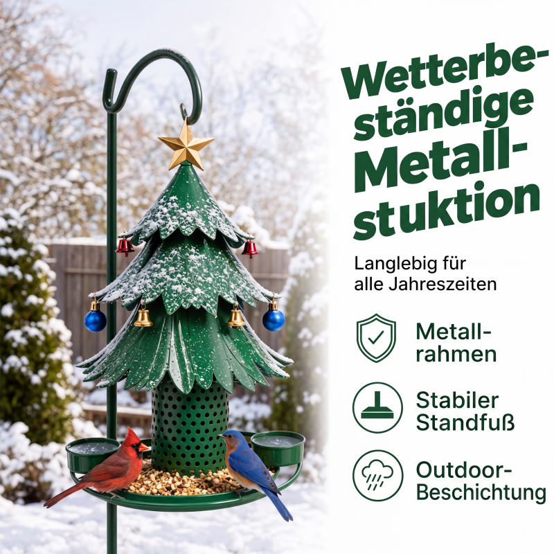 Julfuglematare i Julgransform