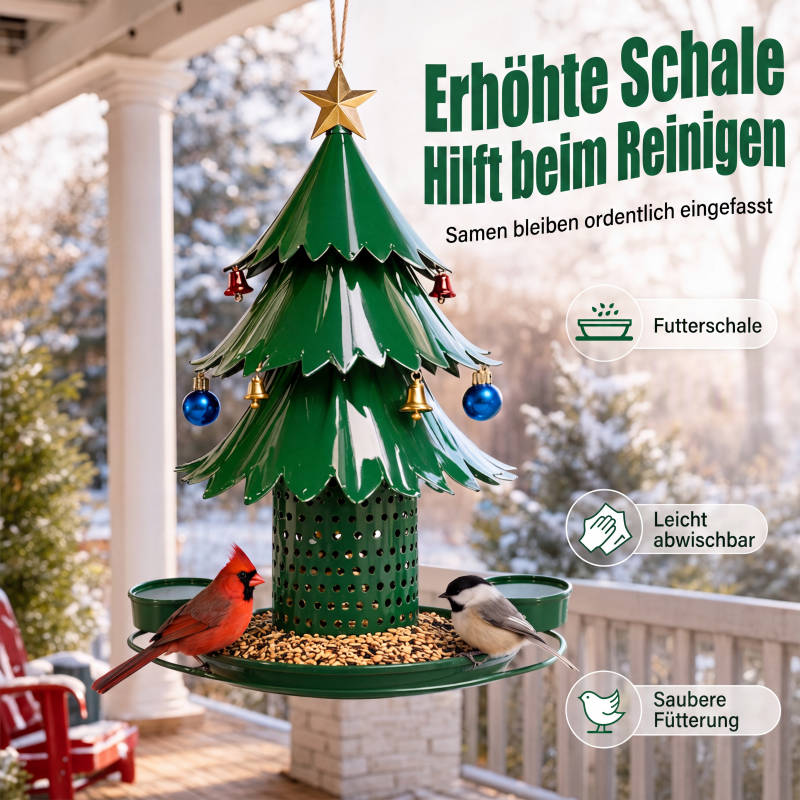 Julfuglematare i Julgransform