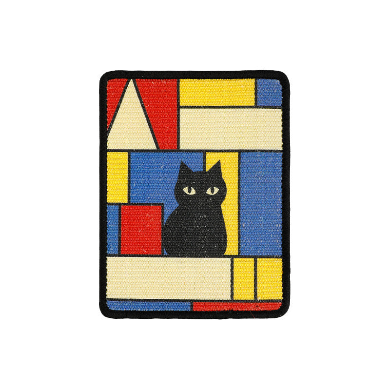 🎉 2026 Rea — Över 20 200 Sålda! 💞 Väggmonterad Konstnärlig Sisal Kattskrapa – Dekorativ 🐱
