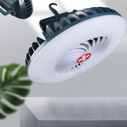 Portabel fläktlampa
