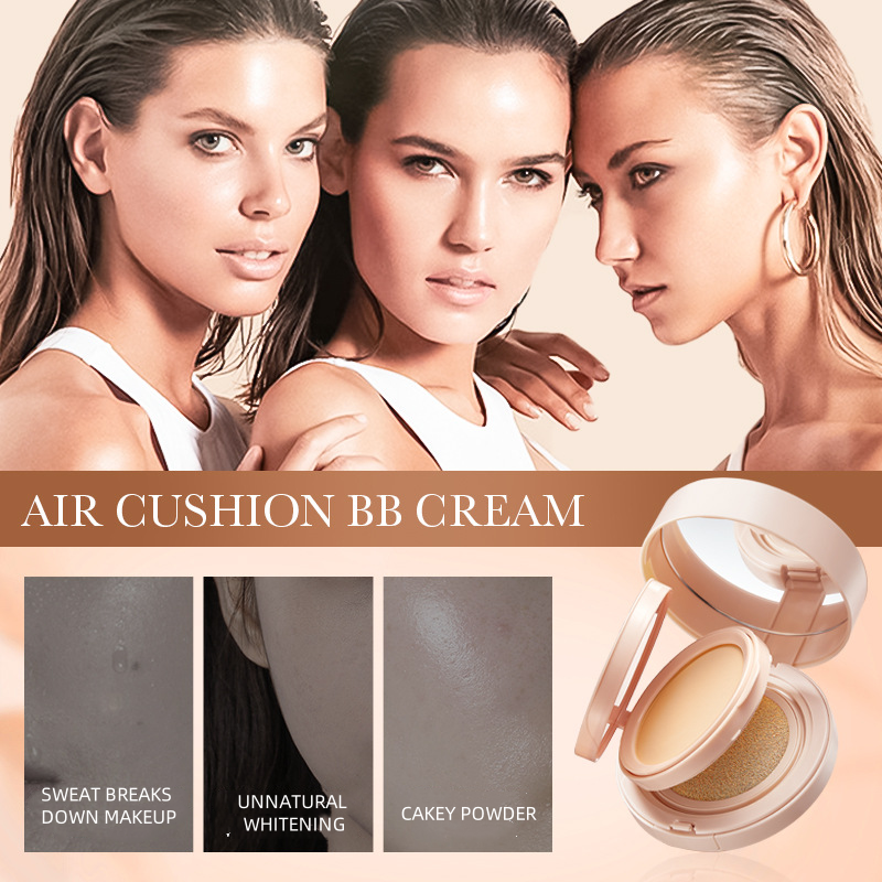 💄50% RABATT! 🔥 2‑i‑1 Air Cushion BB‑kräm och Kompaktpuder