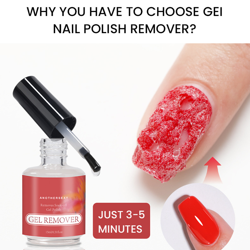 Skonsam Gel Nagellacksborttagare