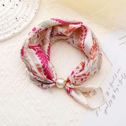 ⏳Begränsad tid 50% rabatt⏰ Knutfri Magnetisk Pärlspänne Mjuk Halsduk💟🧣