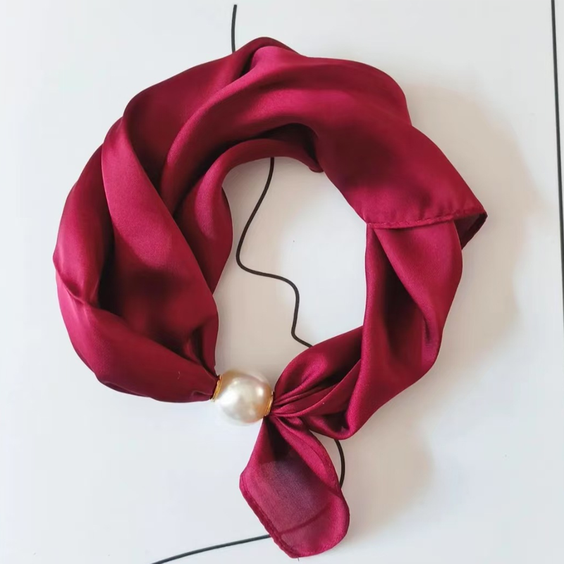 ⏳Begränsad tid 50% rabatt⏰ Knutfri Magnetisk Pärlspänne Mjuk Halsduk💟🧣