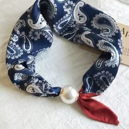 ⏳Begränsad tid 50% rabatt⏰ Knutfri Magnetisk Pärlspänne Mjuk Halsduk💟🧣
