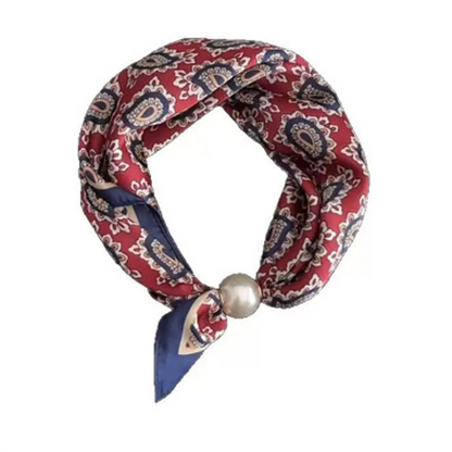 ⏳Begränsad tid 50% rabatt⏰ Knutfri Magnetisk Pärlspänne Mjuk Halsduk💟🧣