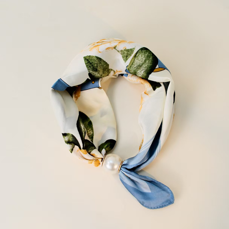 ⏳Begränsad tid 50% rabatt⏰ Knutfri Magnetisk Pärlspänne Mjuk Halsduk💟🧣