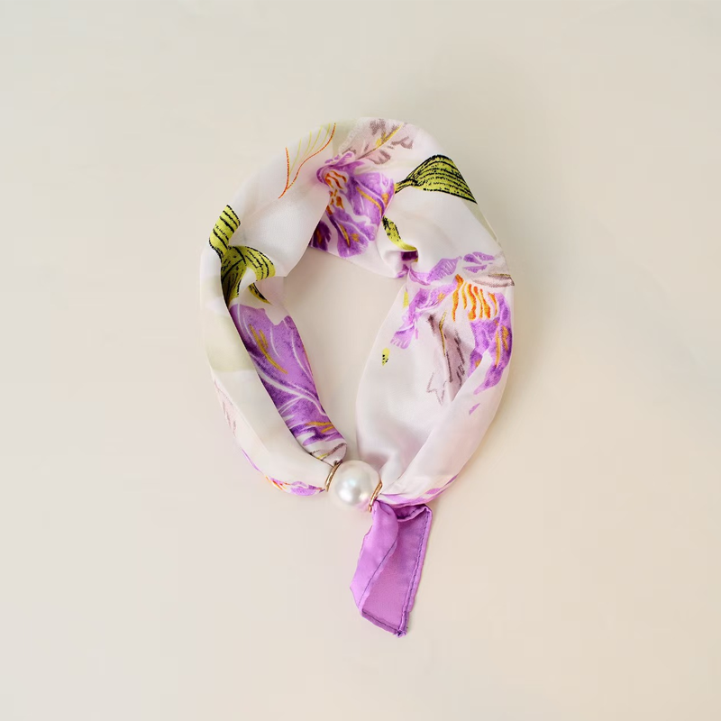 ⏳Begränsad tid 50% rabatt⏰ Knutfri Magnetisk Pärlspänne Mjuk Halsduk💟🧣