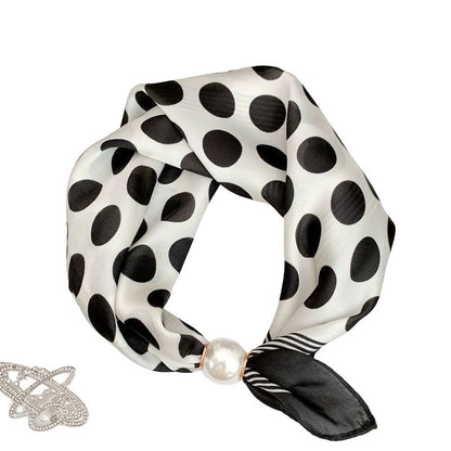⏳Begränsad tid 50% rabatt⏰ Knutfri Magnetisk Pärlspänne Mjuk Halsduk💟🧣
