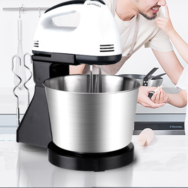 📢📢50% RABATT!! ⏰2-i-1 Stående Handhjällen Elektrisk Mixer