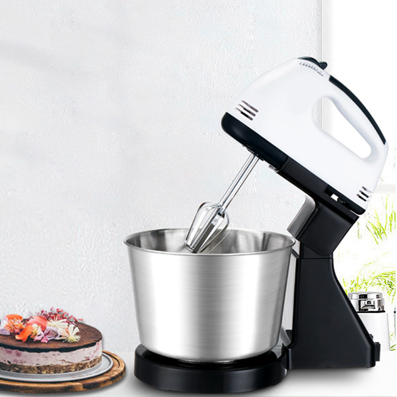 📢📢50% RABATT!! ⏰2-i-1 Stående Handhjällen Elektrisk Mixer