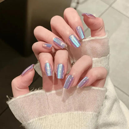 Glitter Aurora Kattöga Gellack