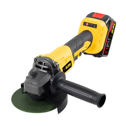 ⚡ SEESE 5-tums 8-ampers vinkelslip – 6-stegs steglös hastighetsreglering, 11 000 varv/min 🛠️ 🔧 Inkluderar skärskivor, lamellskiva och extra handtag 💪 Perfekt för kapning, slipning, polering och rostborttagning