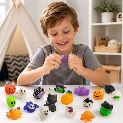 Mjuk Kläm-leksak – Halloween Squishy Set