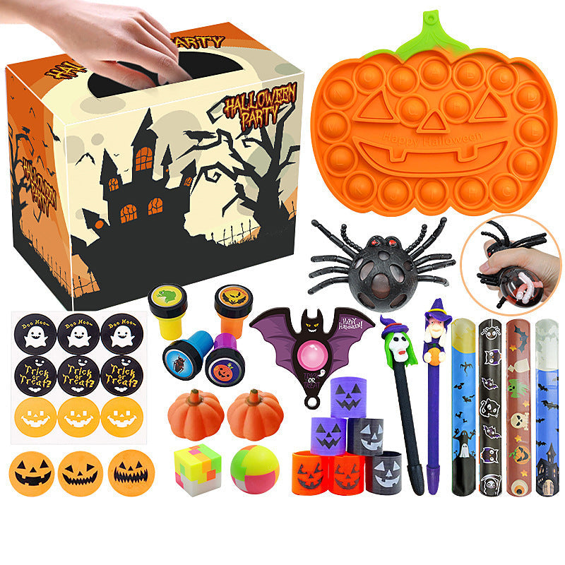 Mjuk Kläm-leksak – Halloween Squishy Set