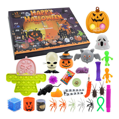 Mjuk Kläm-leksak – Halloween Squishy Set