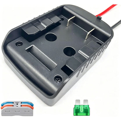 📢📢50 % RABATT!! ⏰Adapter för Power Wheels till DeWalt 18V/20V-batteri med strömbrytare och säkring