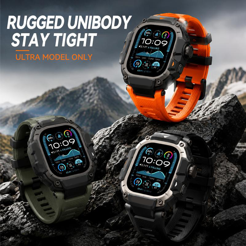 Robust Skyddsfodral med Armband för 49mm Smartklocka