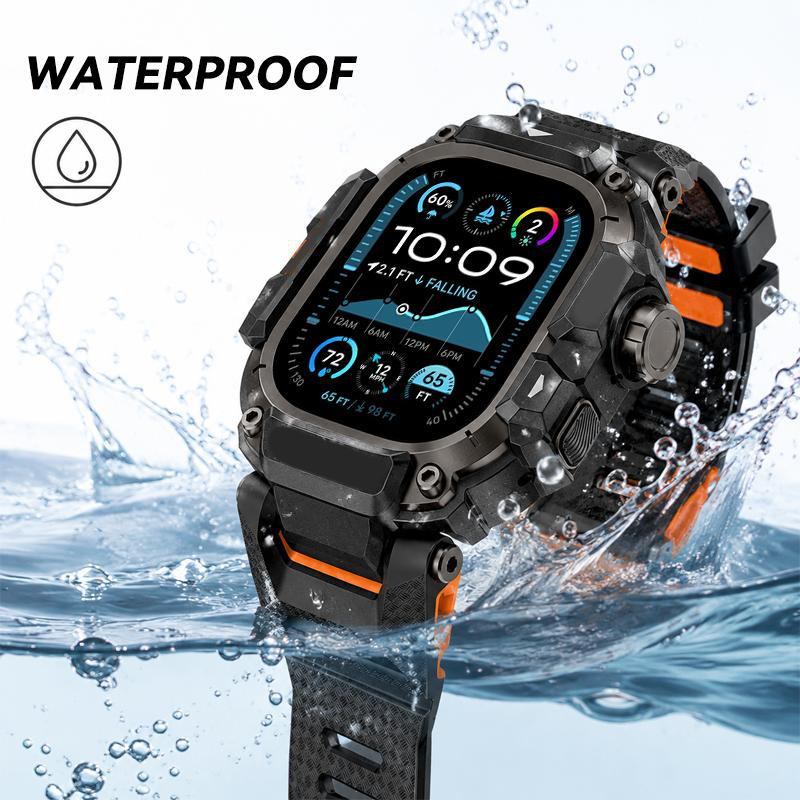 Robust Skyddsfodral med Armband för 49mm Smartklocka