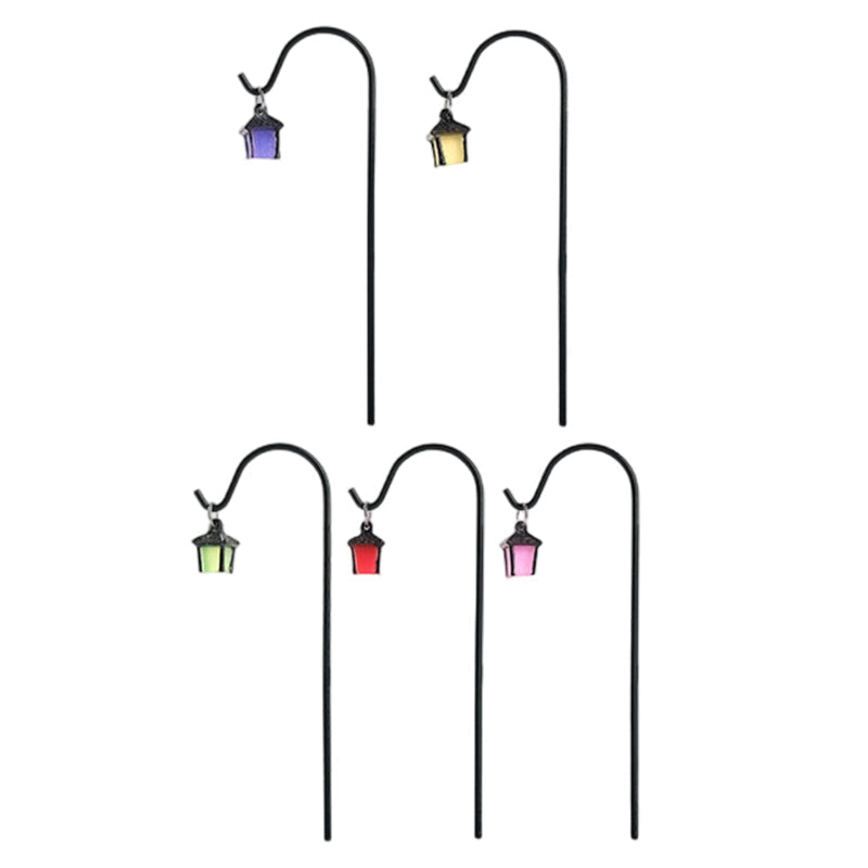 🌙 50% RABATT!✨ Lysande Retro-Lykta Plantstake, varmt ljus för trädgård och blomrabatter🌿