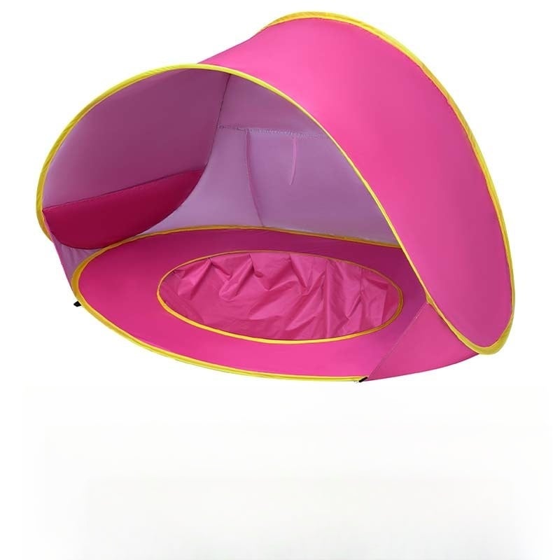 🏖 -50%! 🌞 Bärbart Strandtält Anti-UV för Baby – UPF 50+ – 120×80×70 cm – Automatisk Öppning & Lätt – Perfekt för att Skydda Baby från Solen 👶