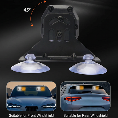 🚗 LED-strobestång med hög synlighet – Syns tydligt i alla väder!