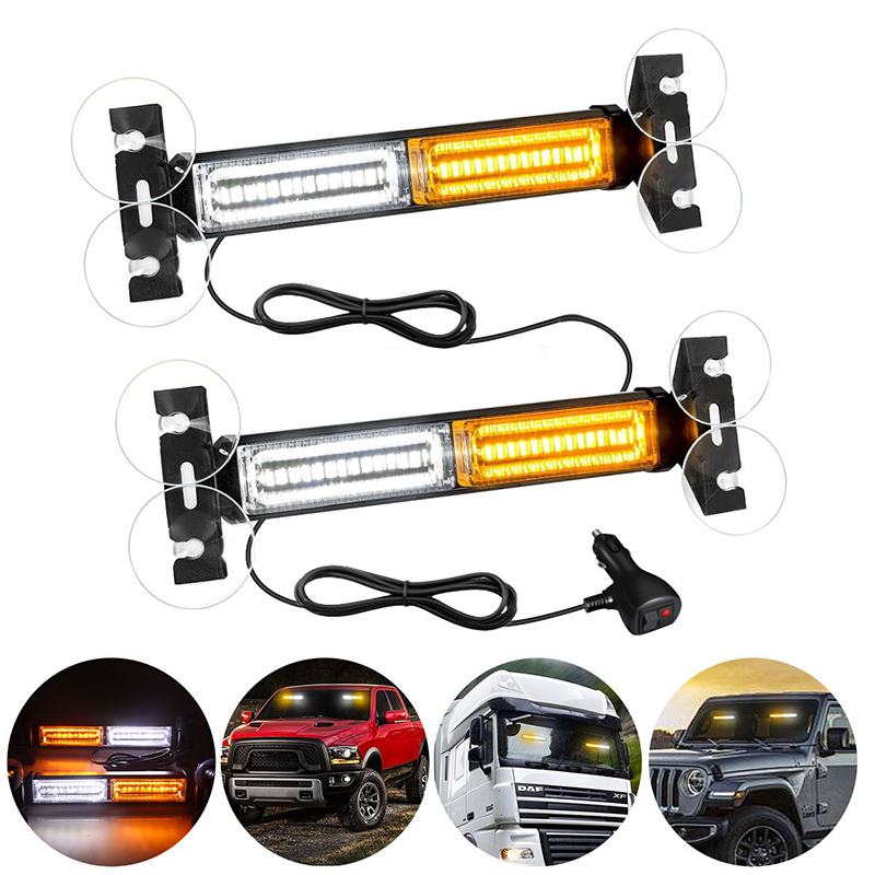 🚗 LED-strobestång med hög synlighet – Syns tydligt i alla väder!