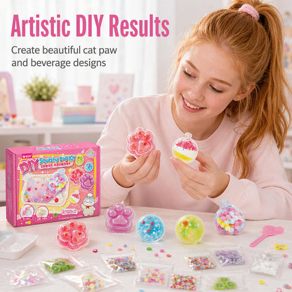 🐱🧊 50% RABATT NU! ✨ DIY Mjuk Kattklo-Leksak – kreativt pyssel, sensorisk lek & avkopplande klämlek – perfekt för stresslindring och kreativt skapande 🎨💕