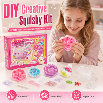 🐱🧊 50% RABATT NU! ✨ DIY Mjuk Kattklo-Leksak – kreativt pyssel, sensorisk lek & avkopplande klämlek – perfekt för stresslindring och kreativt skapande 🎨💕