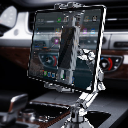 🚗📱 Vikbart Surfplattefäste för Bilens Kophållare – Stabilt fäste, 360° rotation, fälls ihop på ett ögonblick, håller ögonen på vägen och händerna fria 🛣️👍