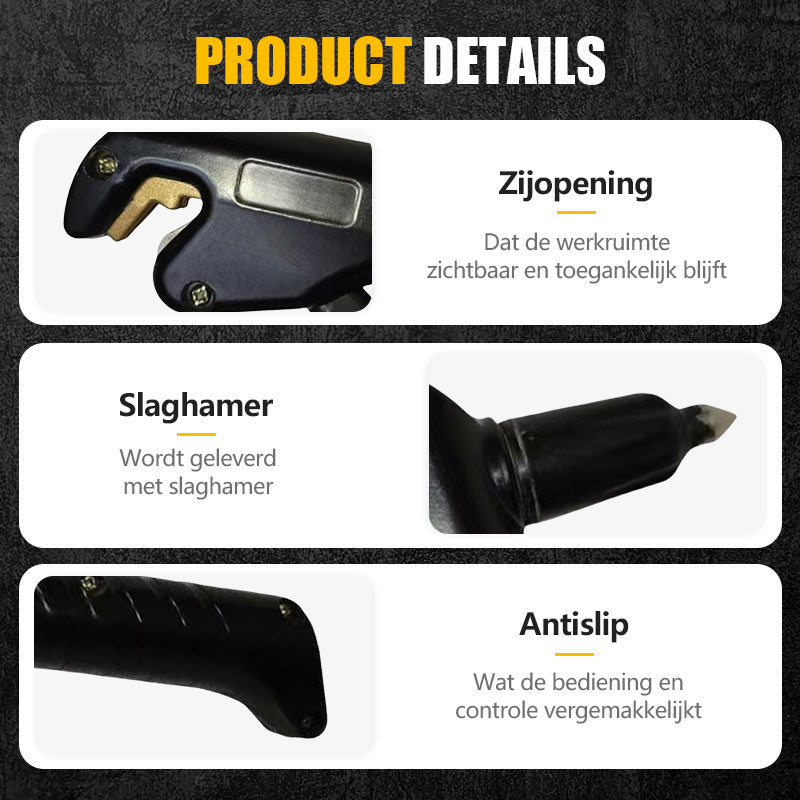 ⚡ 50% RABATT!🛠️ Hållbar och lätt svetselektrodklämma, robust konstruktion för bekvämt svetsarbete🔧