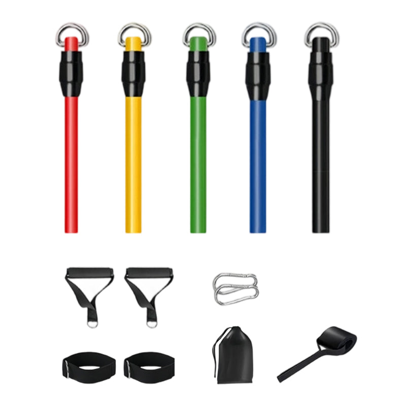 💪 50% RABATT NU! 13‑delars motståndsbandset med handtag – komplett hemmagym för helkroppsträning – perfekt för nybörjare och avancerade 🏋️‍♂️✨