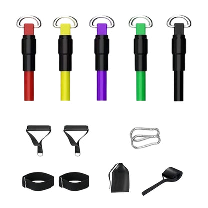 💪 50% RABATT NU! 13‑delars motståndsbandset med handtag – komplett hemmagym för helkroppsträning – perfekt för nybörjare och avancerade 🏋️‍♂️✨