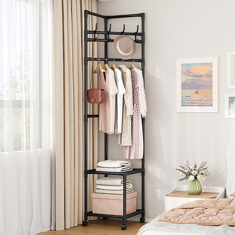 👕 50 % RABATT NU! 🏠 Platsbesparande klädställning – smal, hopfällbar & stabil – perfekt för hall, sovrum och studentrum 🧥