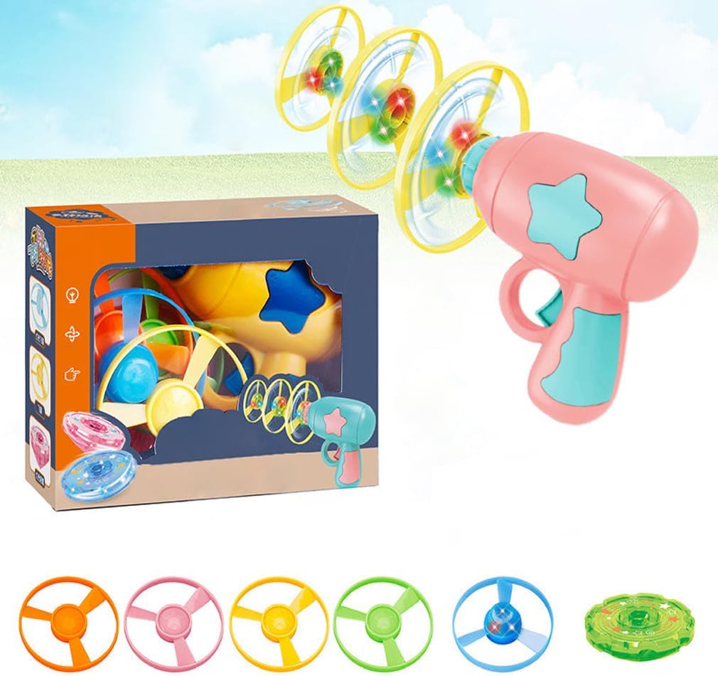 Flygande tallrik Top Gyro Gun