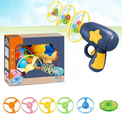 Flygande tallrik Top Gyro Gun